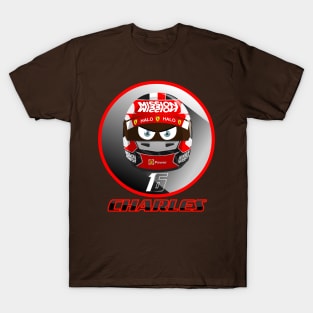 Charles Leclerc HELMET 20202 T-Shirt